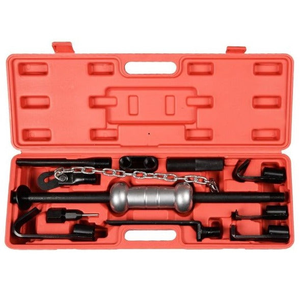 Dent Puller Set 10Lbs 9 Piece With Sliding Hammer