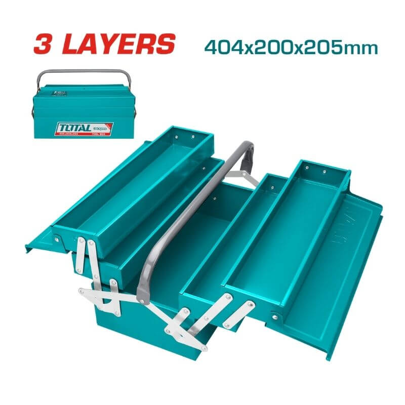 TOTAL Toolbox 5 Tray 404X200X205