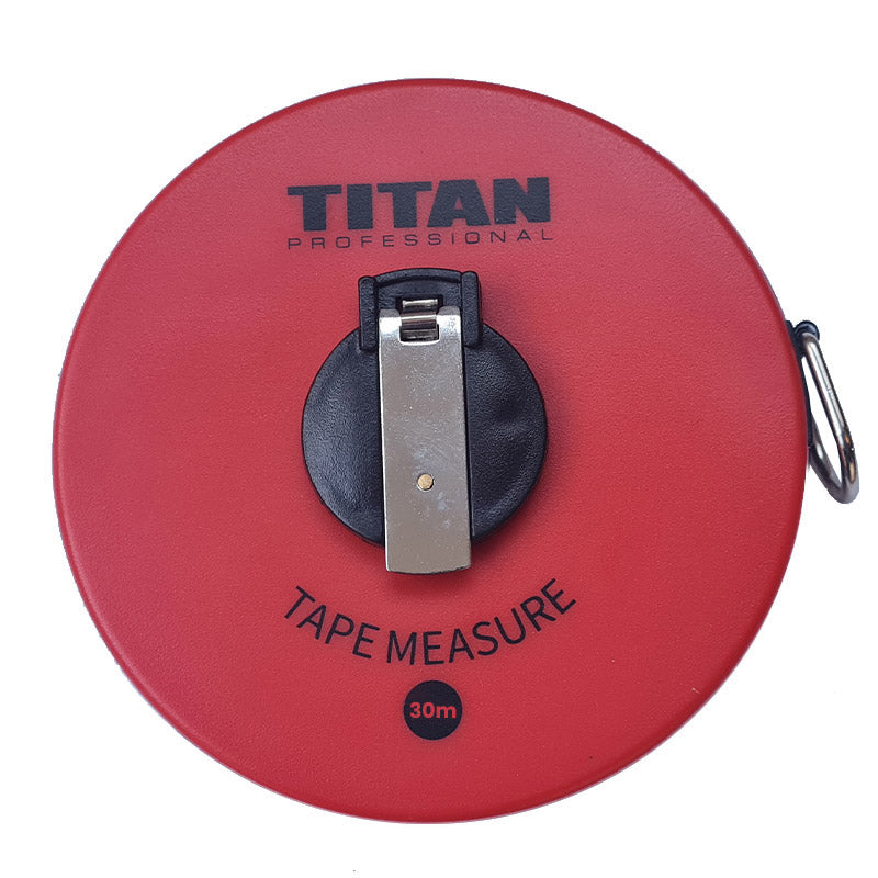 TITAN TAPE MEASURE FIBREGLASS 30MX13MM