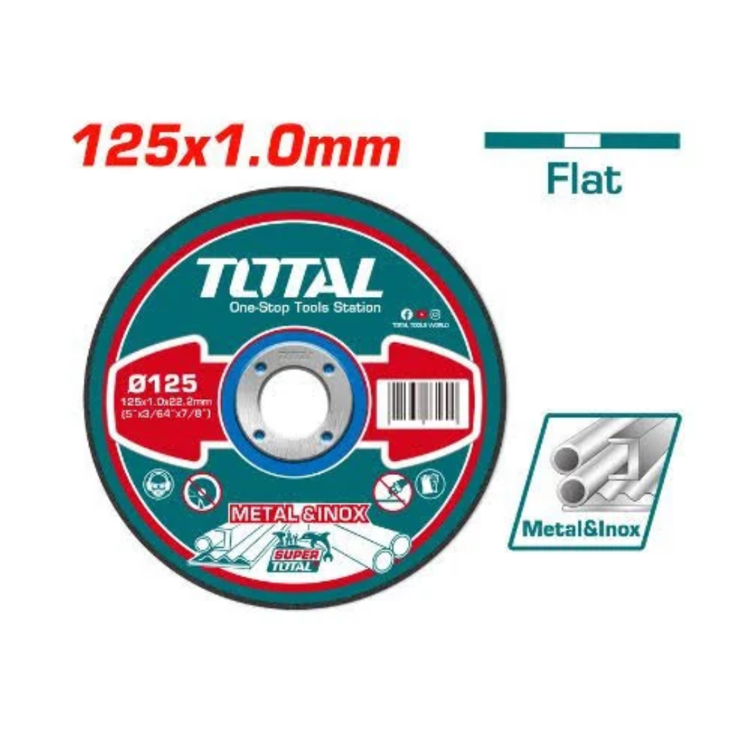 Total Metal Cutting Disc 125mmx1mm - TAC2101251