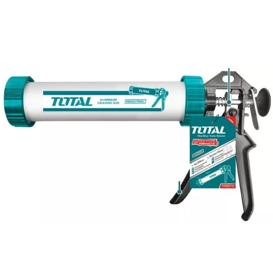 ALUMINIUM CAULKING GUN 9" TOTAL