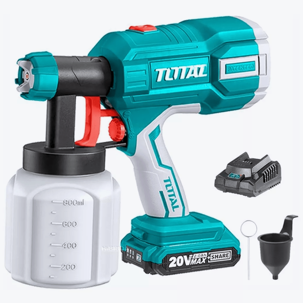 LITHIUM-ION SPRAY GUN TOTAL KIT
