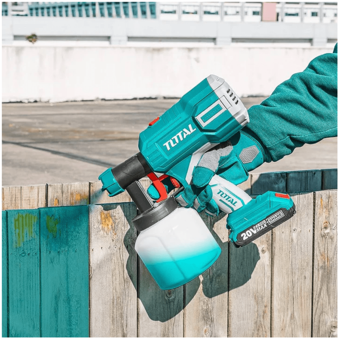 LITHIUM-ION SPRAY GUN TOTAL KIT