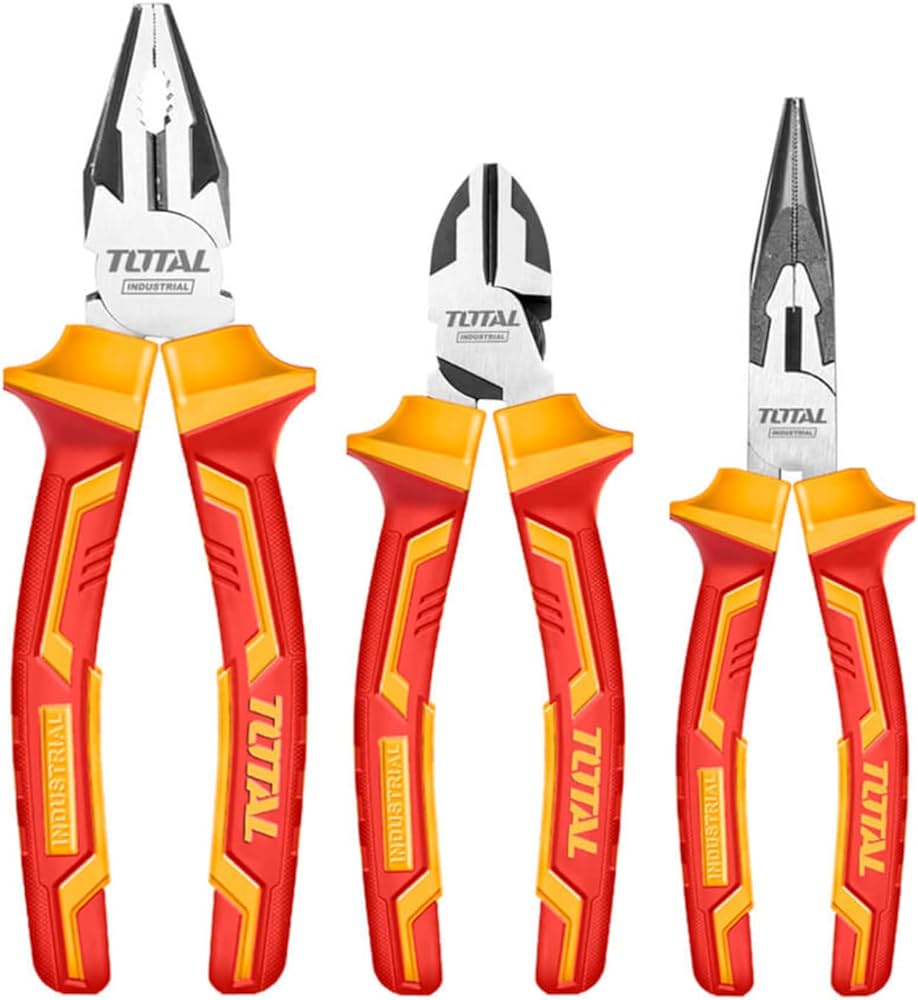 3 PCS INSULATED PLIER SET TOTAL