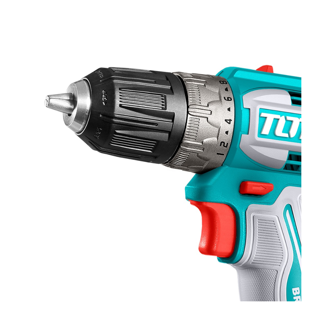 TOTAL 20V DRILL NON IMPACT 52NM X 10MM 47PC