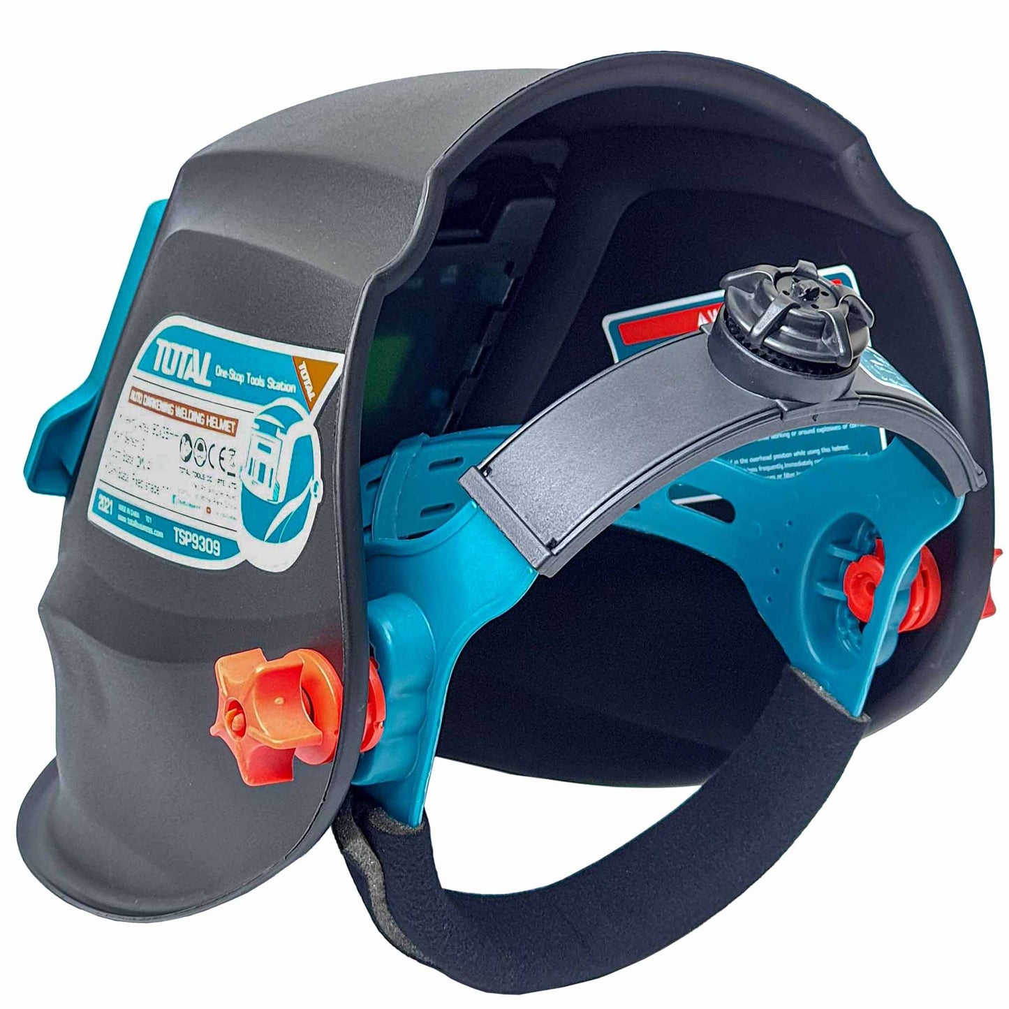 AUTO DARKENING WELDING HELMET 90×35MM TOTAL - TSP9309