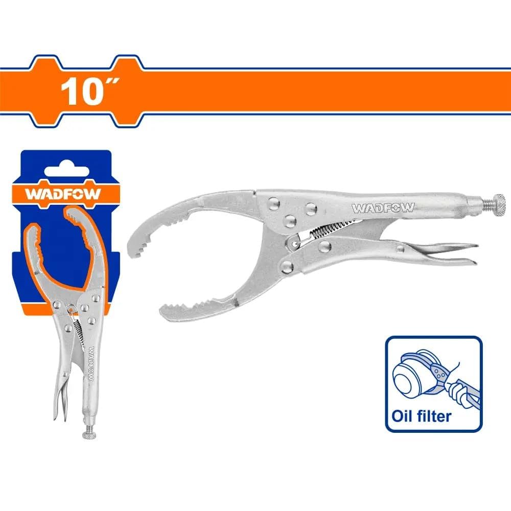 Wadfow Oil filter wrench plier Size: 10"