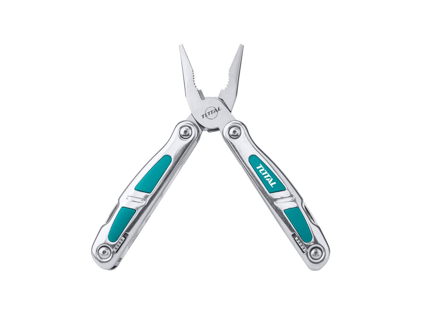TOTAL FOLDABLE MULTI TOOL WITH RUBBER GRIP
