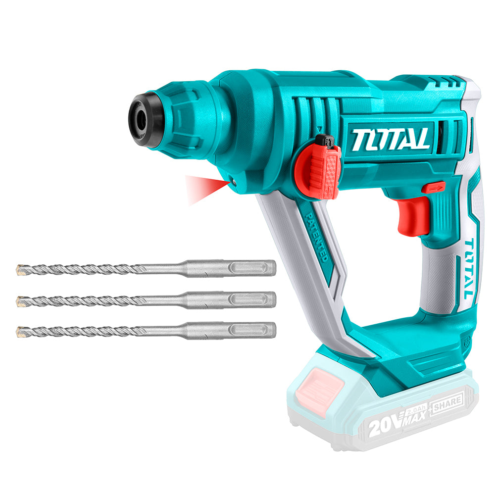 LITHIUM-ION ROTARY HAMMER 16MM TOTAL