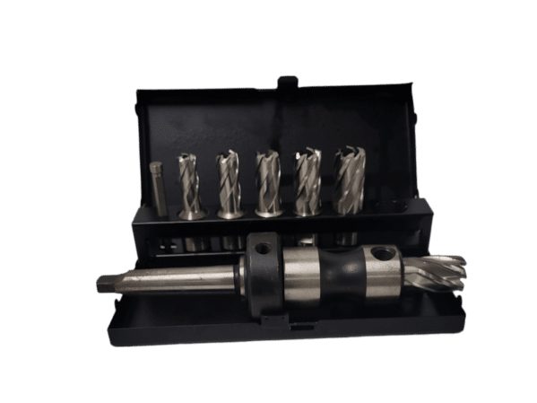Stallion Cutter Kit + MT2 Adaptor Combo for Drill Press (suits all magbases)