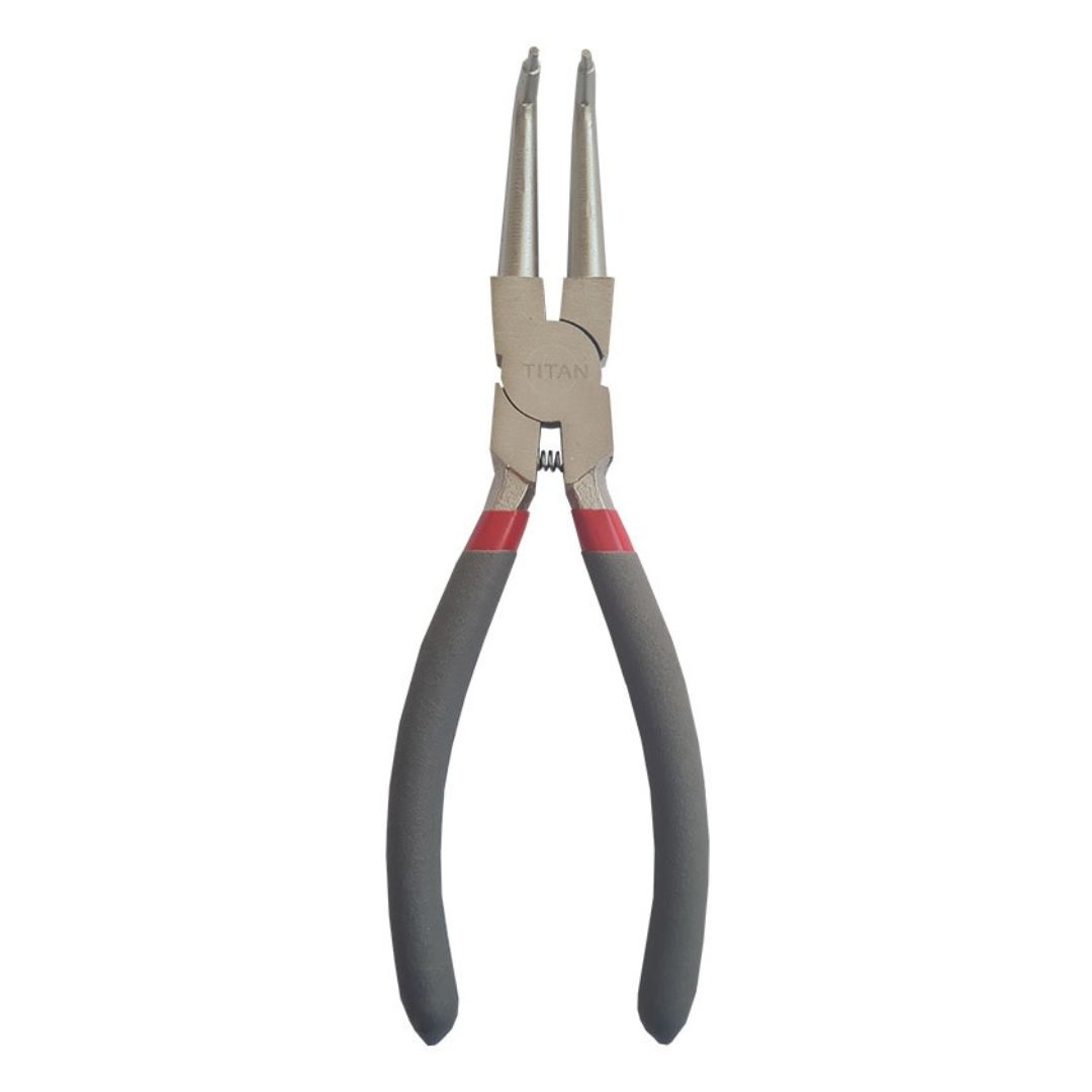 TITAN PLIERS CIRCLIP 200MM-INTERNAL BENT