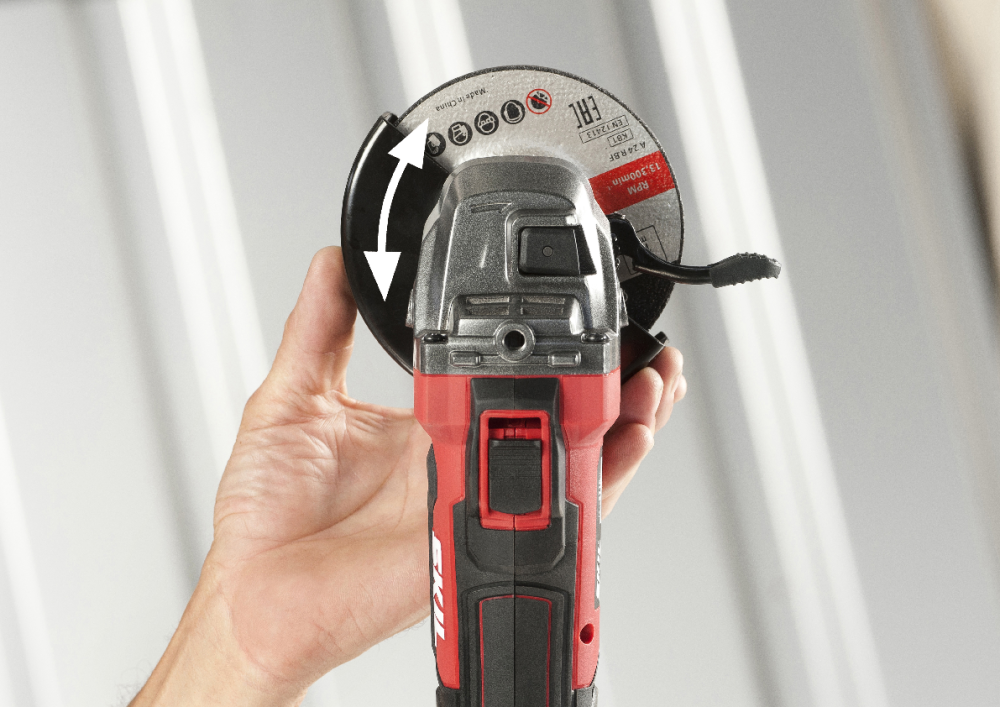 SKIL CORDLESS ANGLE GRINDER 115MM - BARE - 3920 CA