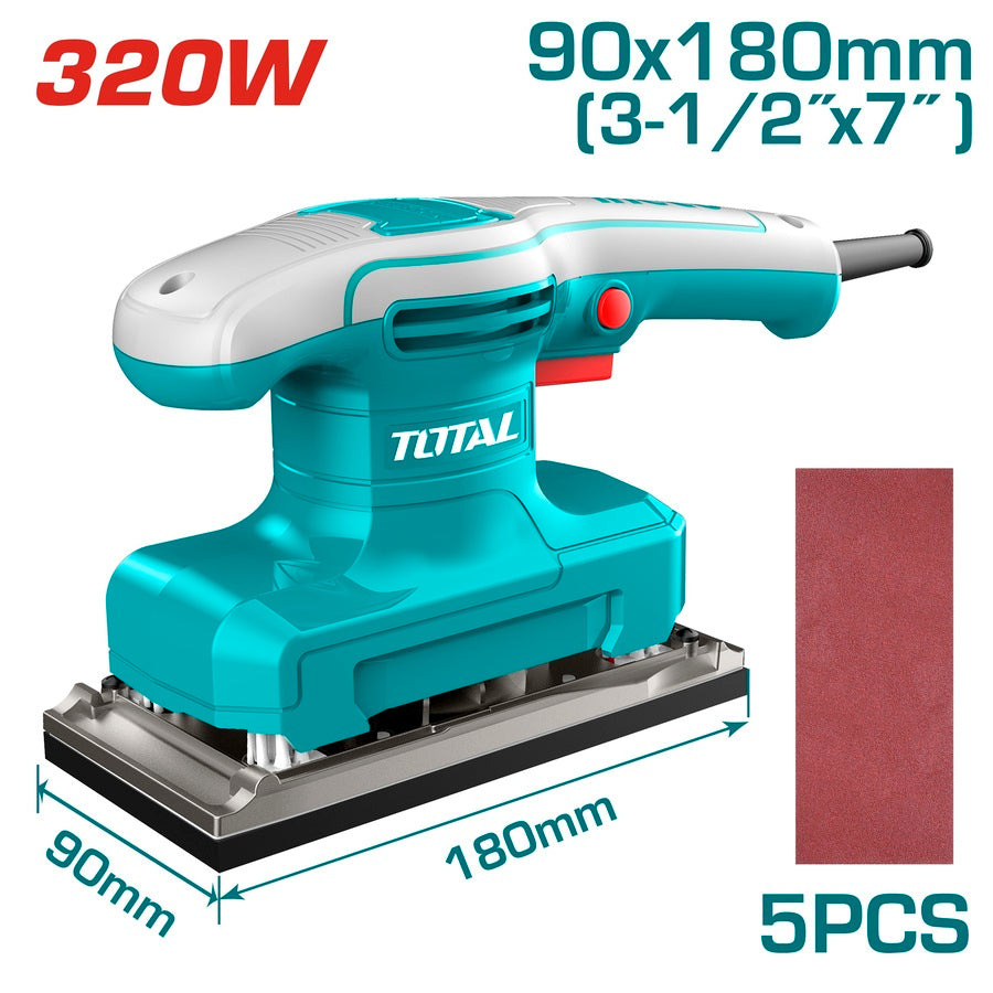 TOTAL FINISHING SANDER 320W