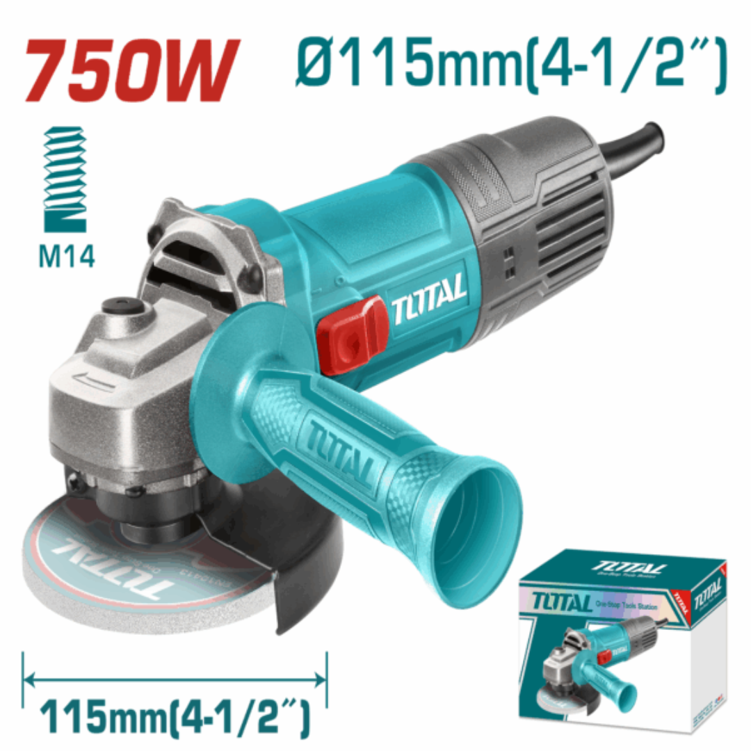 Total Angle Grinder 750W