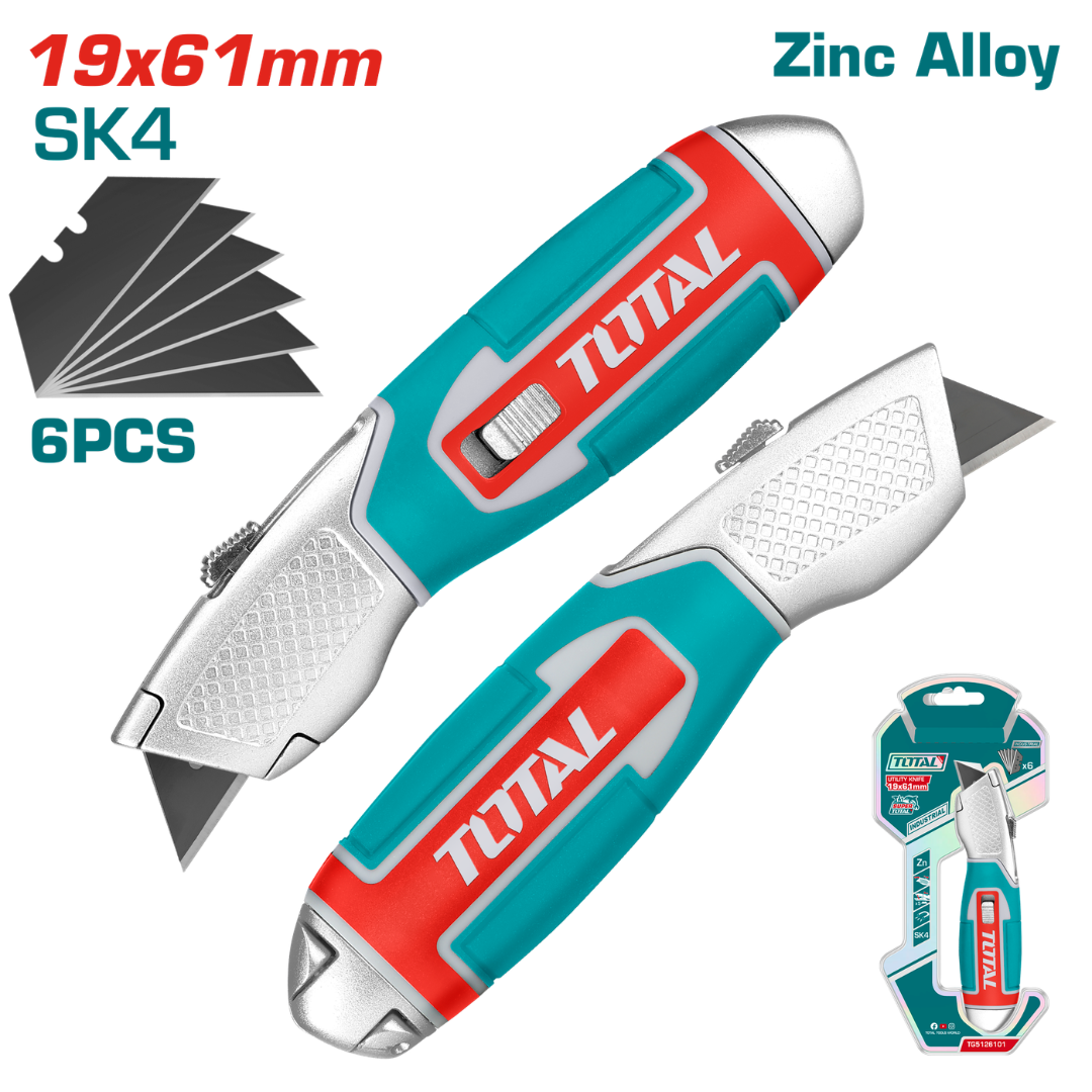TOTAL UTILITY KNIFE 61MMX19MM- TG5126101