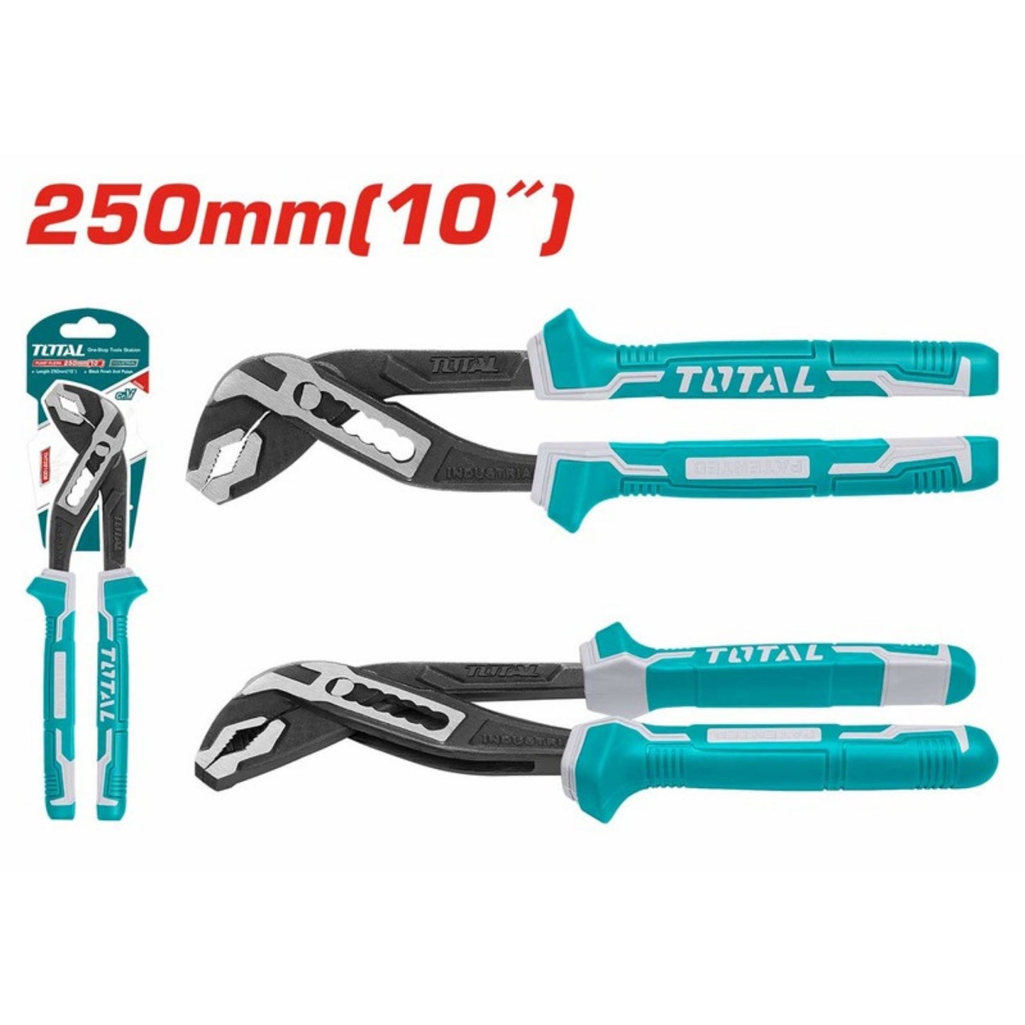 TOTAL WATERPUMP PLIER 250MM/10" SLIP JOINT