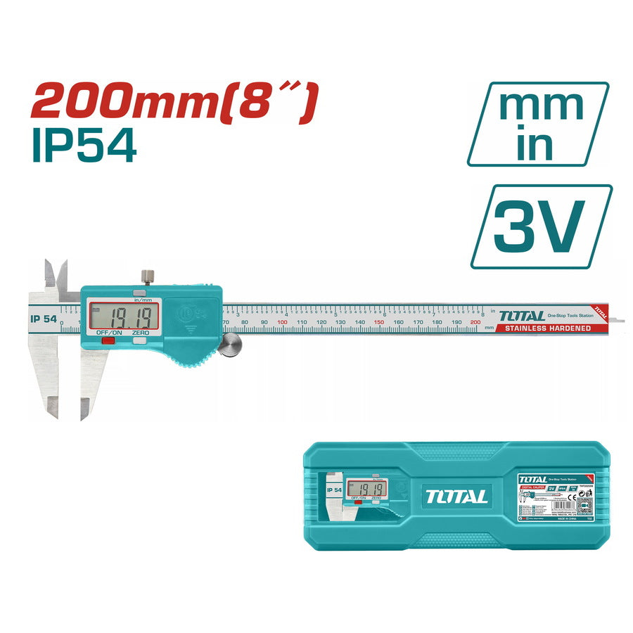 TOTAL 200MM VERNIER DIGITAL