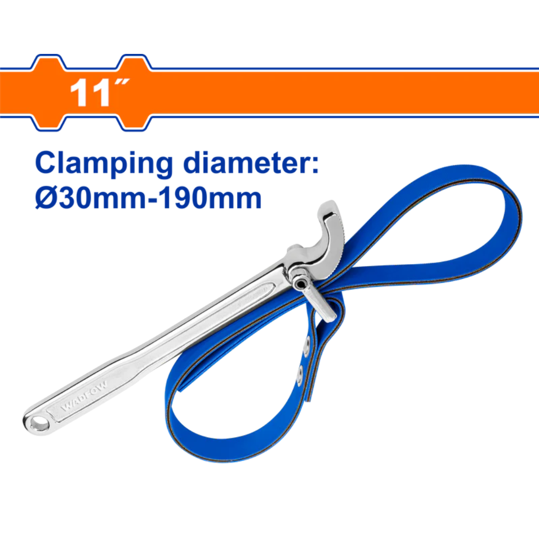 Wadfow Belt strap wrench Size: 11"