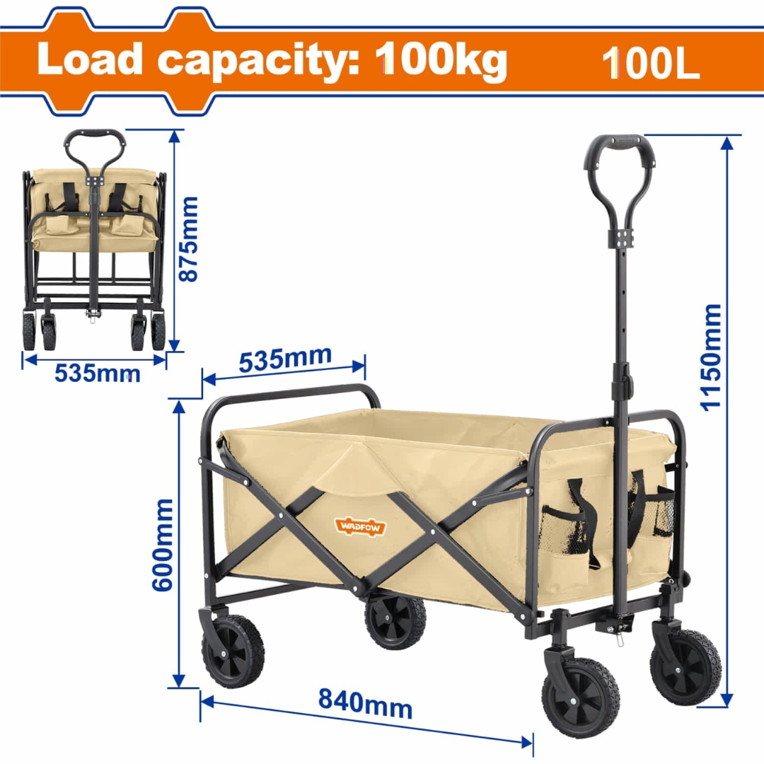 Wadfow camping cart 100kg - WWBH1012