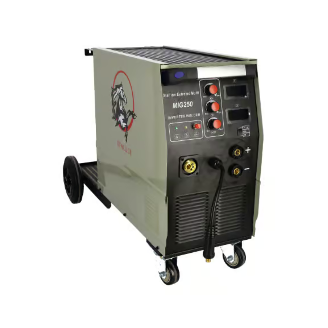 Stallion Multi Process Welder Mig Tig Arc 250 Amp x 15kg (excl. acc. kit 5pc 5-1106)