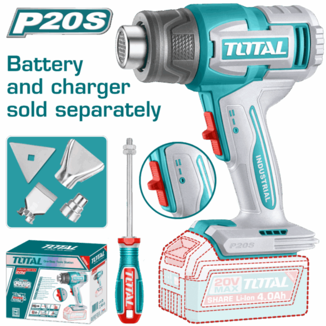 TOTAL 20V Heat Gun SOLO – TBLI2006
