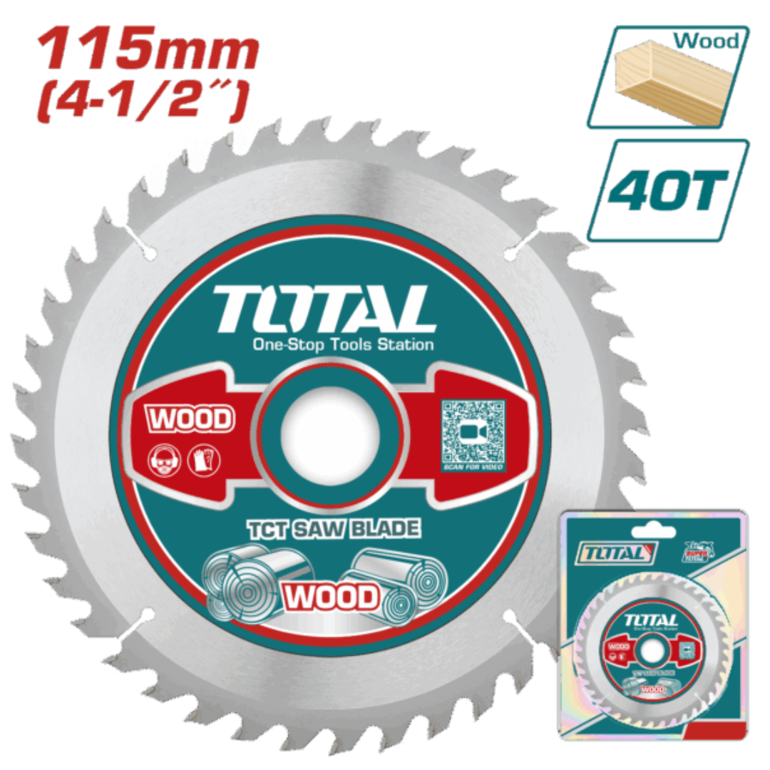 TOTAL Saw Blade 115x40tx22.2 – TAC231255