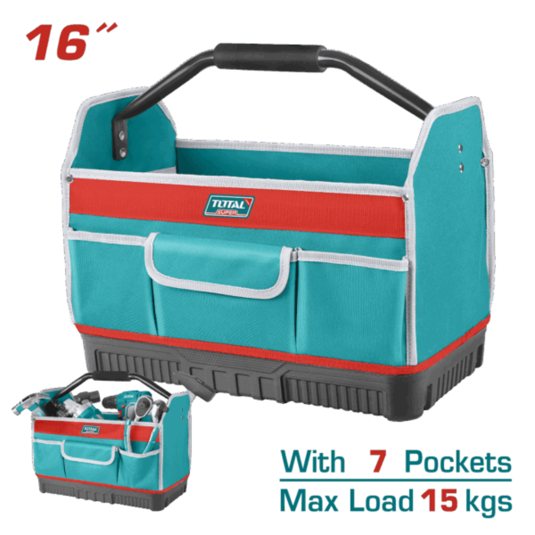 Total Toolbag 16 Inch (41x23x22cm) – 7 Pocket – THT36L03