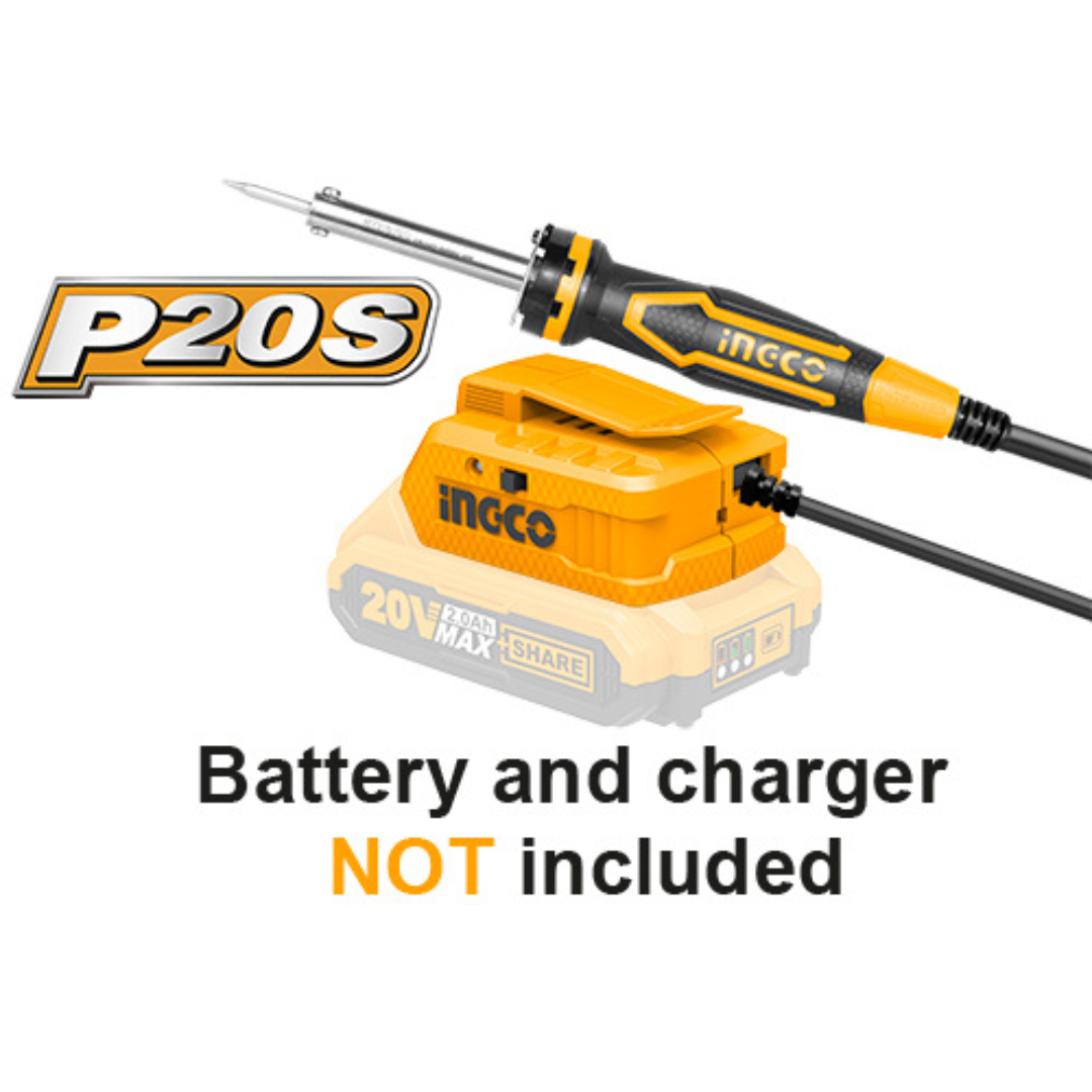 Ingco Lithium-Ion Soldering Iron 40W (Bare)