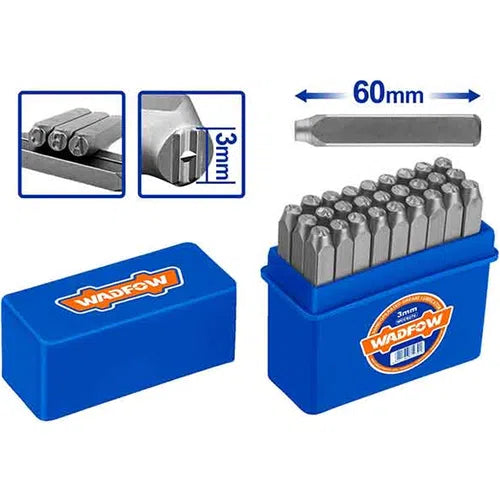 Wadfow Piece Letter punch 6mm