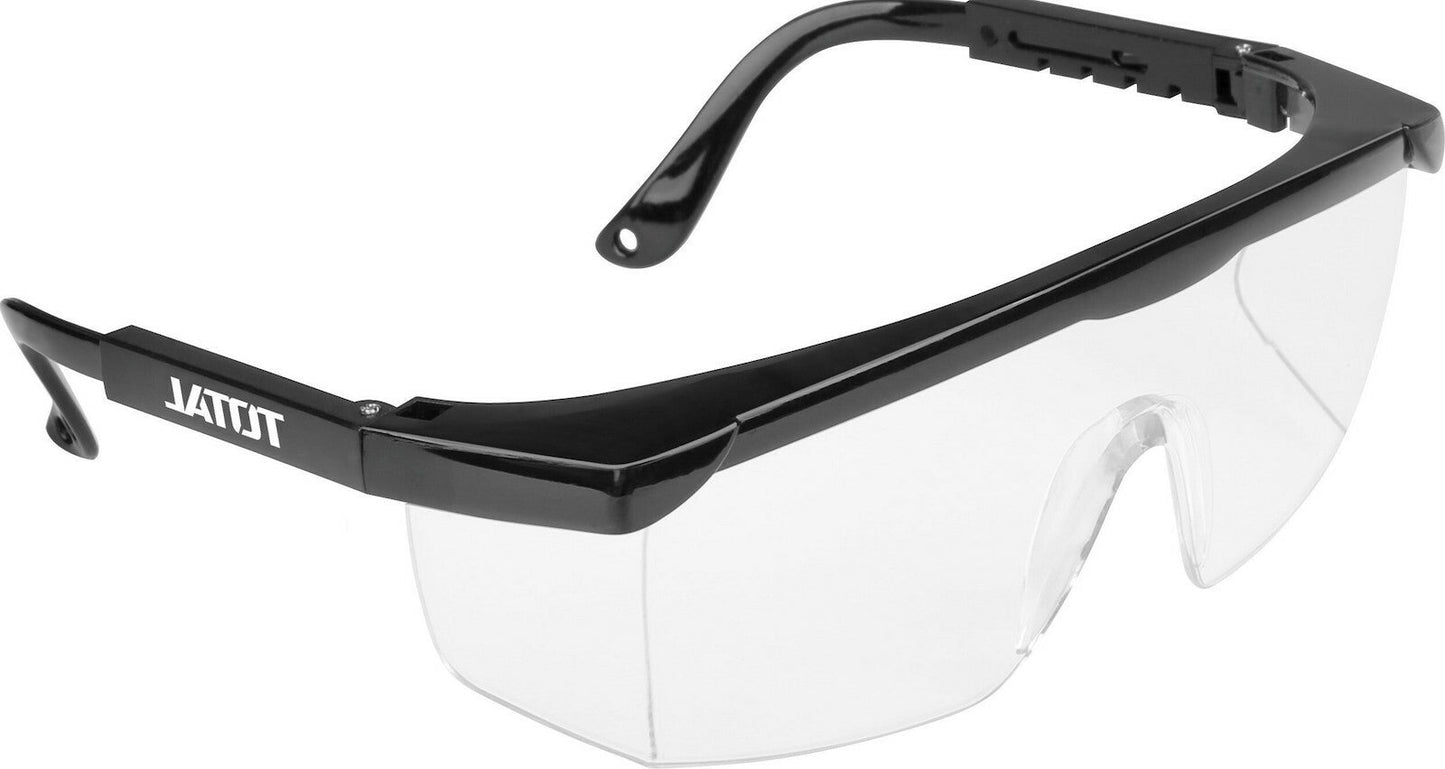 TOTAL SAFETY GOGGLES WITH ADJ & SIDE PROTECT