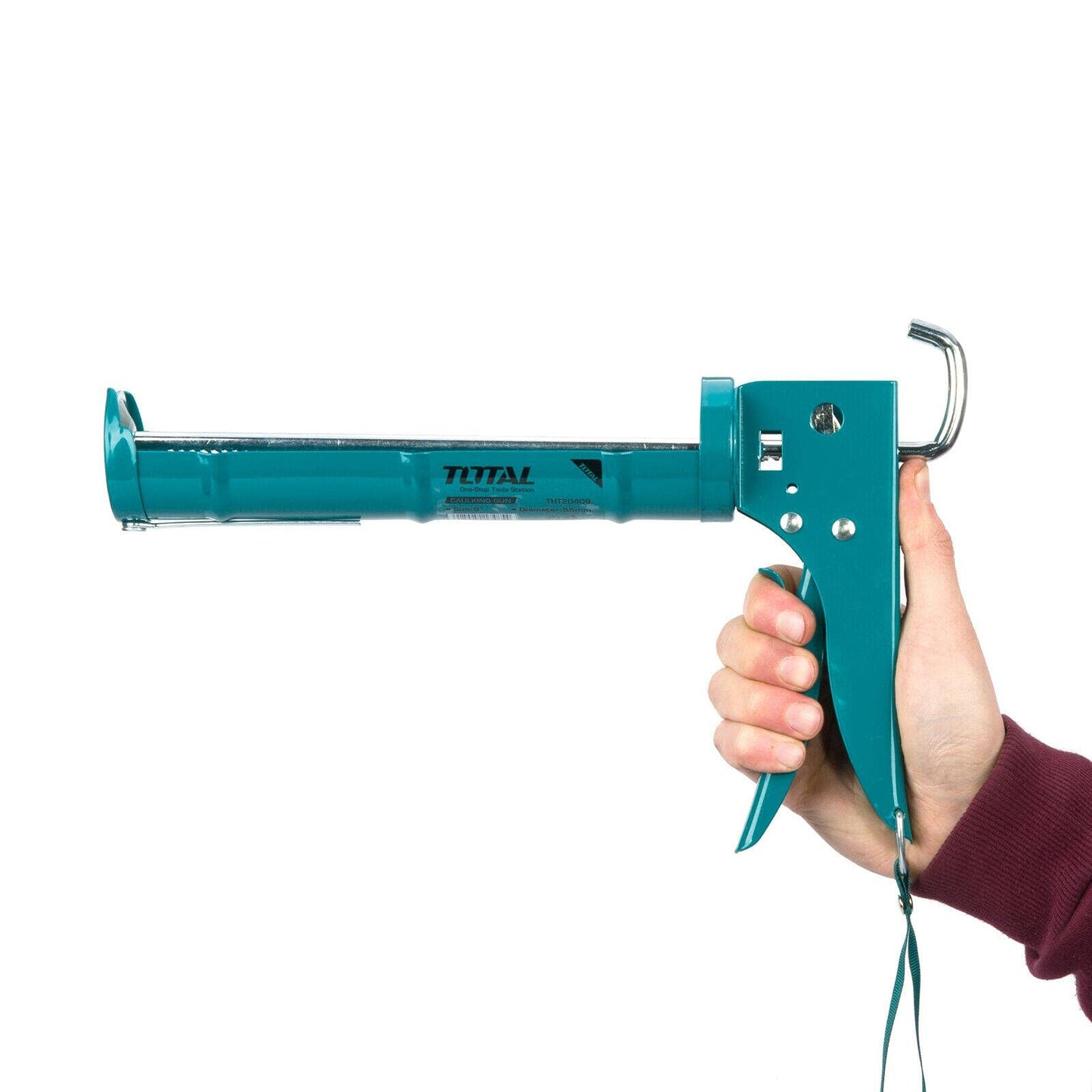 TOTAL 9" HALF BARREL CAULKING GUN 1MM THICKNESS