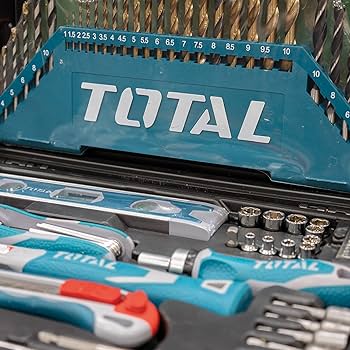 TOTAL 120 PCS TOOL SET