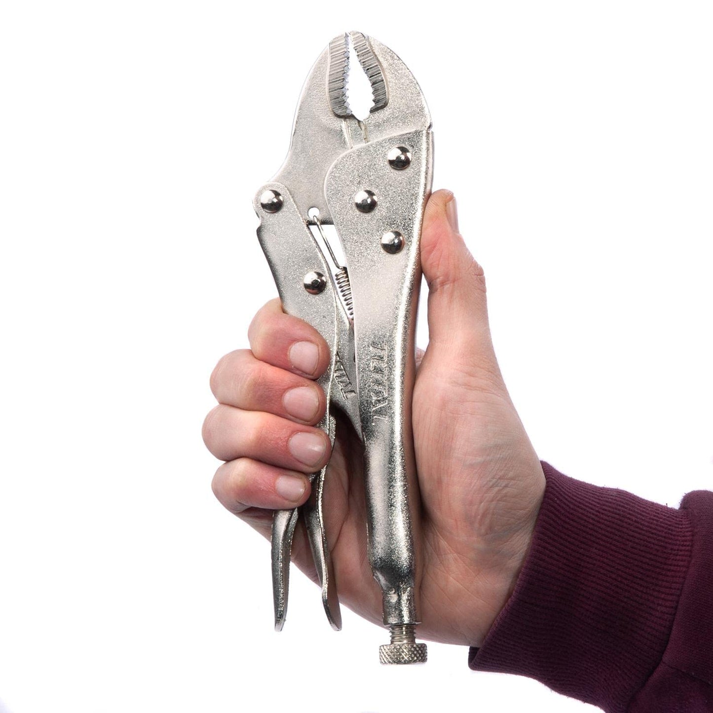 TOTAL 250MM/10" VICE GRIP Curved Jaw