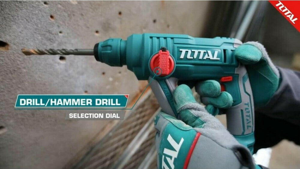 LITHIUM-ION ROTARY HAMMER 16MM TOTAL