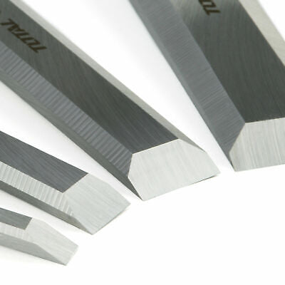 TOTAL 4 PCS WOOD CHISEL SET