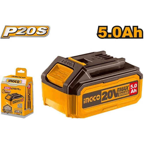 Ingco 20V 5.0Ah Lithium-Ion Battery Pack (P20S)