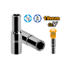 Ingco Deep Hex Socket1/2" Deep 19 mm