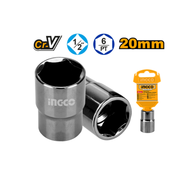 Ingco Hex Socket 1/2" 20 mm