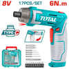 TOTAL CORDLESS SCREWDRIVER 8V - TSDLI0802
