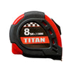 TITAN TAPE MEASURE 8X25MM