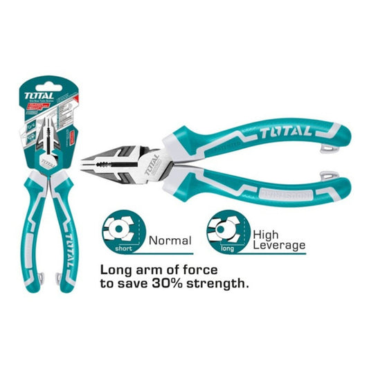 TOTAL COMBINATION PLIER 180MM/7" Cr-V