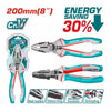 TOTAL COMBINATION PLIER 200MM/8" Cr-V - THT210806S