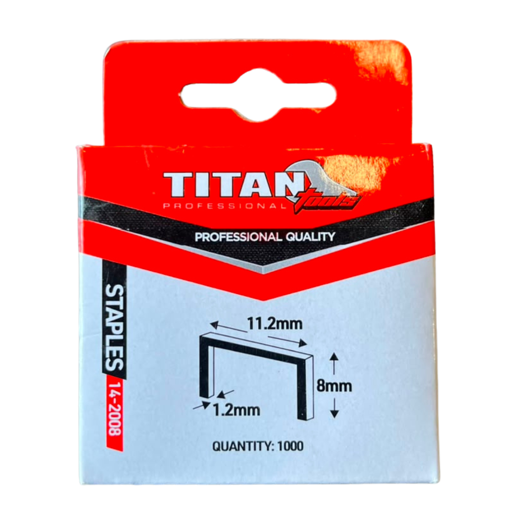 TITAN STAPLES 8MMX11.2MMX1.2X1000