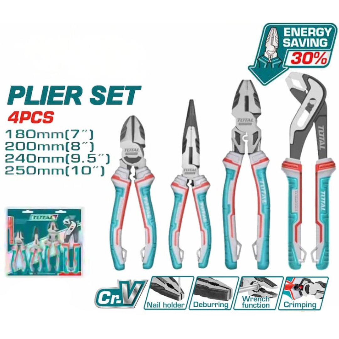 Total Plier High Leverage 4Pcs Set – THT2K0498
