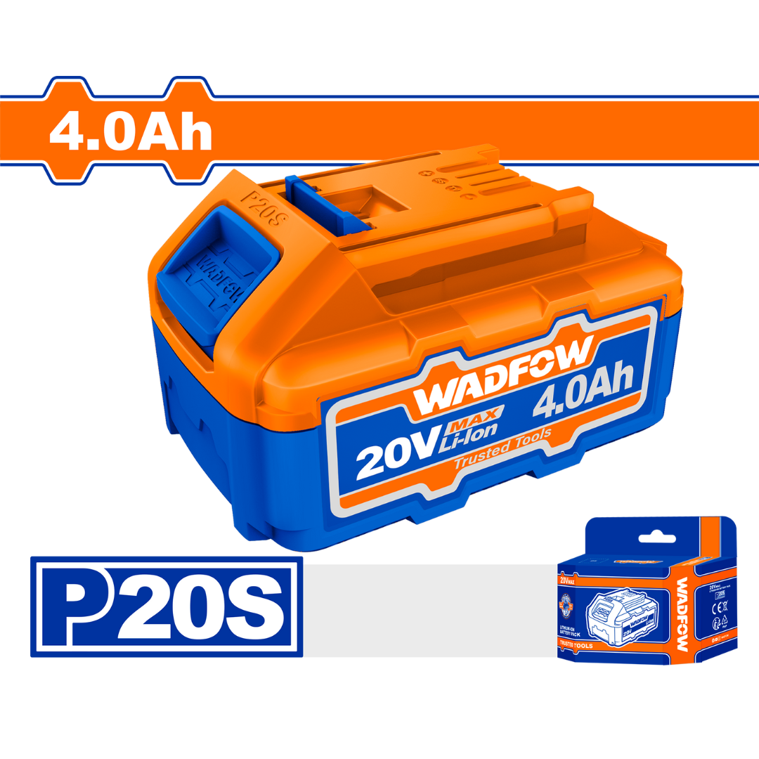 Wadfow Lithium-Ion battery pack 4.0Ah 20V - WLBP540
