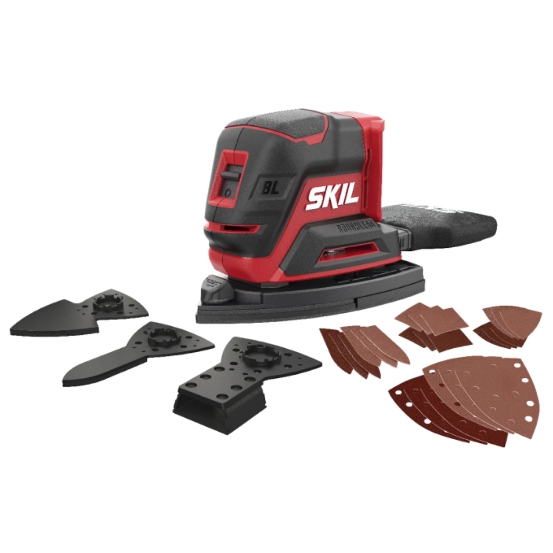 SKIL COMPACT BRUSHLESS' CORDLESS MULTI SANDER - 3720 CD