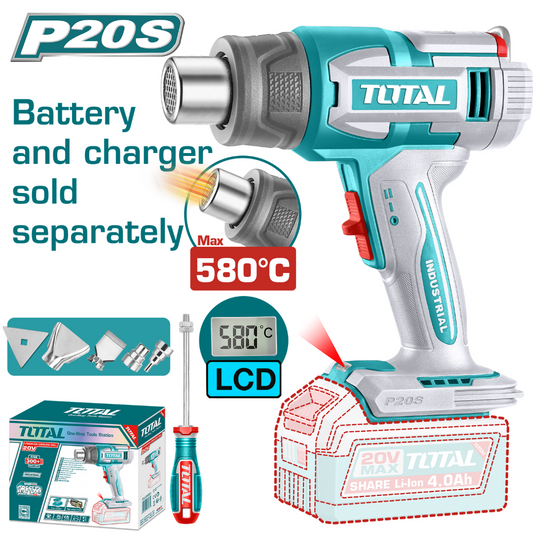 Total 20V Heat Gun SOLO – TBLI2058