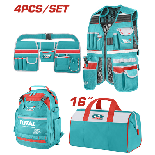 Total Toolbag Set 4Pc – TOS230912