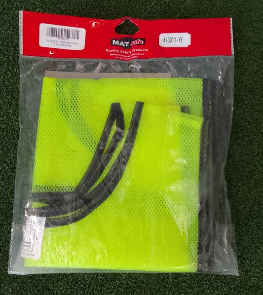 SAFETY VEST WAISTCOAT YELLOW/GREEN