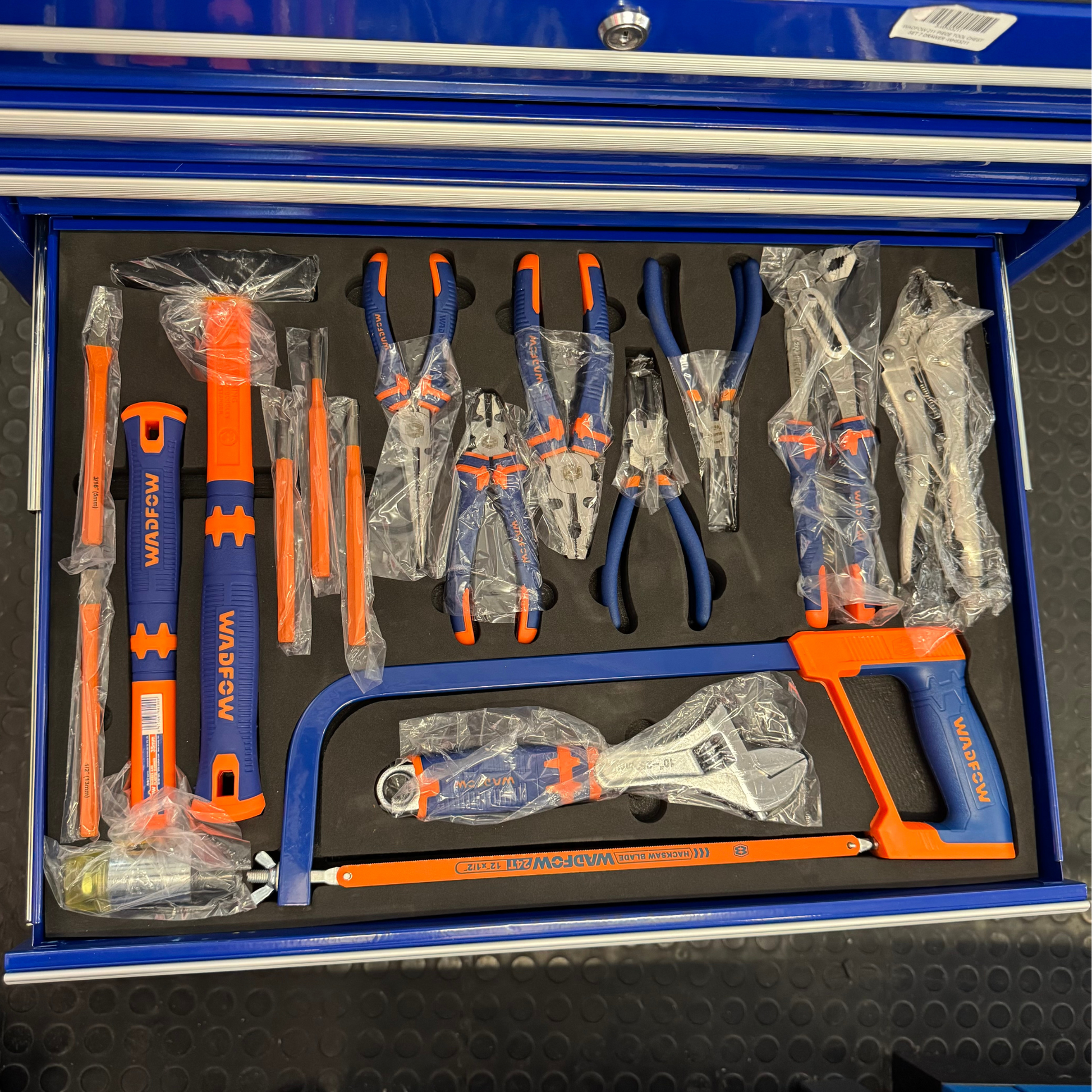 Wadfow 211 Piece tool chest set 7 drawer -WHS3211 – Wheelquip Tools